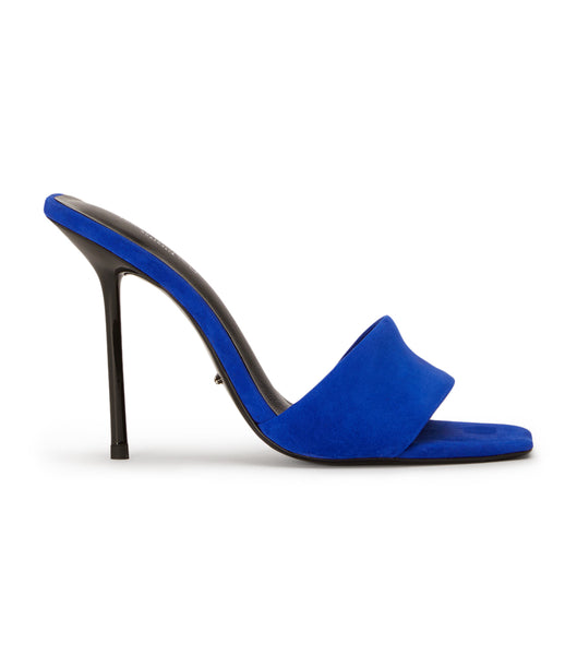 Azure Tony Bianco Natalie Azure Suede 10.5cm Event Heels | LZATR42430