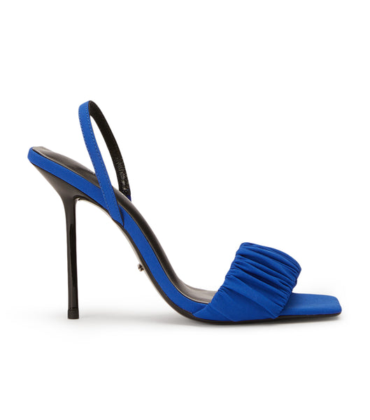 Azure Tony Bianco Nixon Azure Crepe 10.5cm Stiletto Heels | AZADF36967