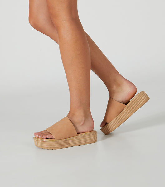 Beige Tony Bianco Elke Caramel 4.5cm Sandals | QZAUV82384