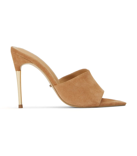 Beige Tony Bianco Maximus Butterscotch Suede 10.5cm Stiletto Heels | ZADYB24454