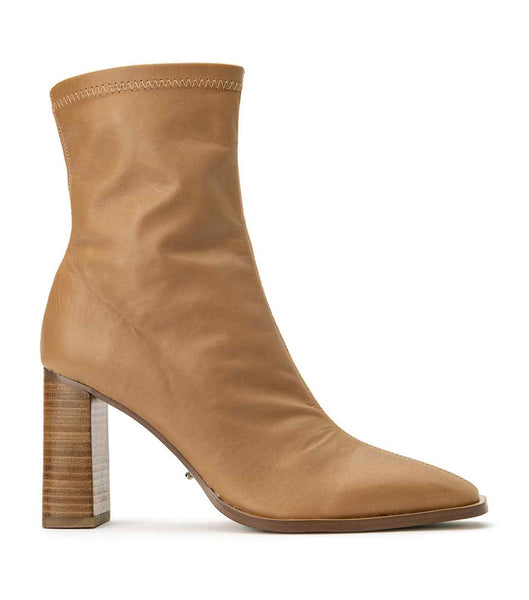 Beige Tony Bianco Rover Caramel Venice 8.5cm Heeled Boots | MZAFT52255