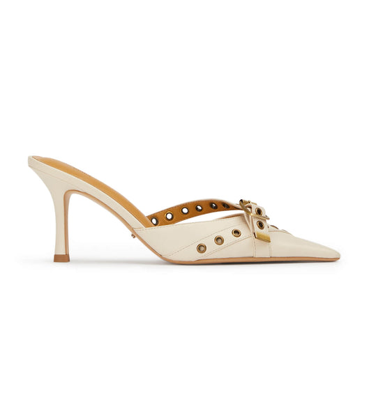 Beige Tony Bianco Savoir Bone Venice 8cm Low Heels | GZAUC25346