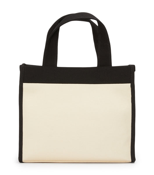 Black / Beige Tony Bianco Teagan Black/Beige Tote Bag Accessories | BZASD47651