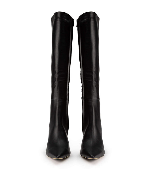 Black Tony Bianco Apollo Black Venice 10.5cm Mid Calf Boots | LZASX19133