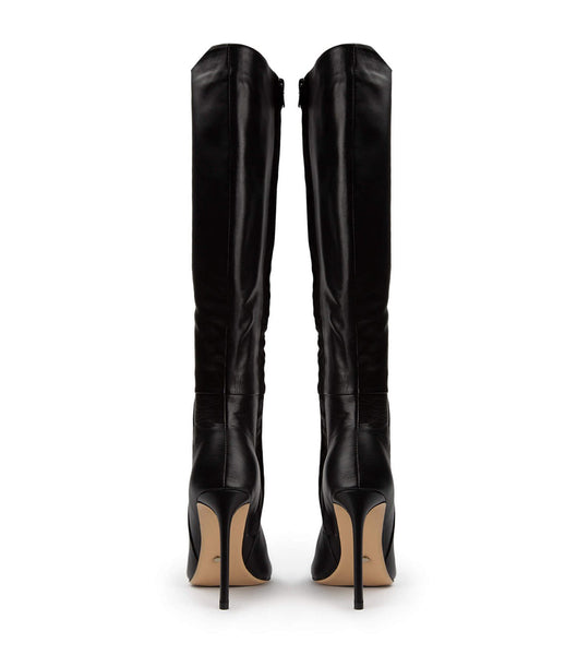 Black Tony Bianco Apollo Black Venice 10.5cm Stiletto Boots | XZAGW75563