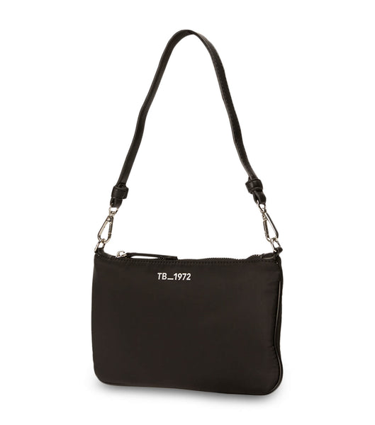 Black Tony Bianco Banjo Black Nylon Shoulder Bag Accessories | ZZANQ54372