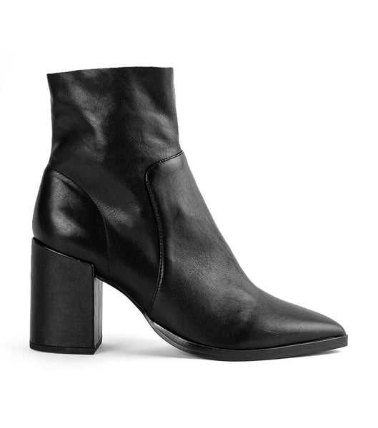 Black Tony Bianco Brazen Black Luxe 8.5cm Ankle Boots | YZAVQ17889