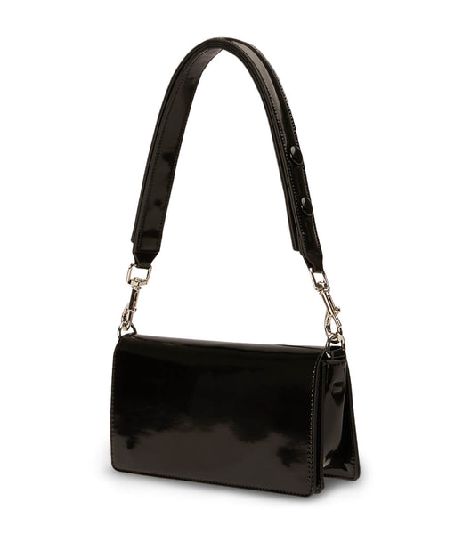 Black Tony Bianco Clove Black Hi Shine Shoulder Bag Accessories | ZZANQ19295