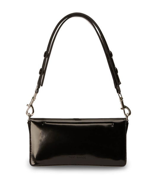 Black Tony Bianco Clove Black Hi Shine Shoulder Bag Accessories | ZZANQ19295