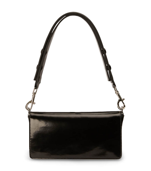 Black Tony Bianco Clove Black Hi Shine Shoulder Bag Accessories | ZZANQ19295