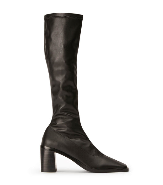 Black Tony Bianco Damon Black Venezia 7.5cm Mid Calf Boots | ZAQCS57496