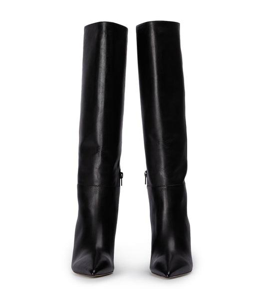 Black Tony Bianco Drake Black Como 9.5cm Knee High Boots | MZAHR66230