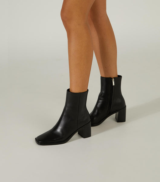 Black Tony Bianco Dream Black Como 7.5cm Ankle Boots | FZAUI91899