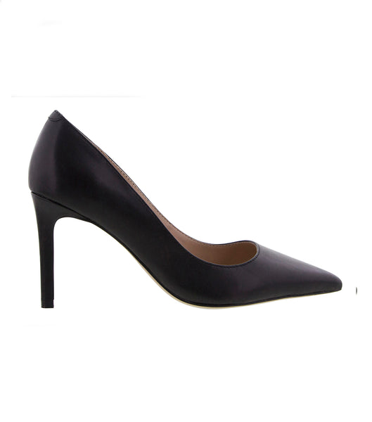 Black Tony Bianco Emmi Black Como 8.5cm Court Shoes | SZAVO98663