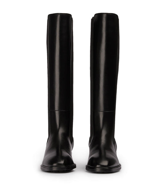 Black Tony Bianco Emrata Black Como 4cm Knee High Boots | MZAFT52879