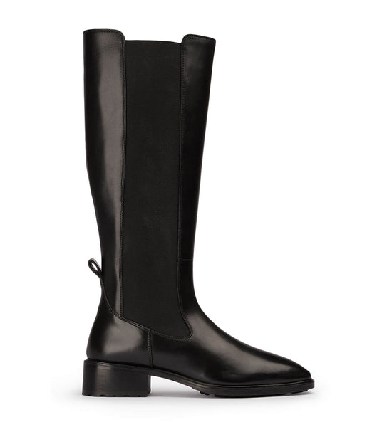 Black Tony Bianco Emrata Black Como 4cm Knee High Boots | MZAFT52879