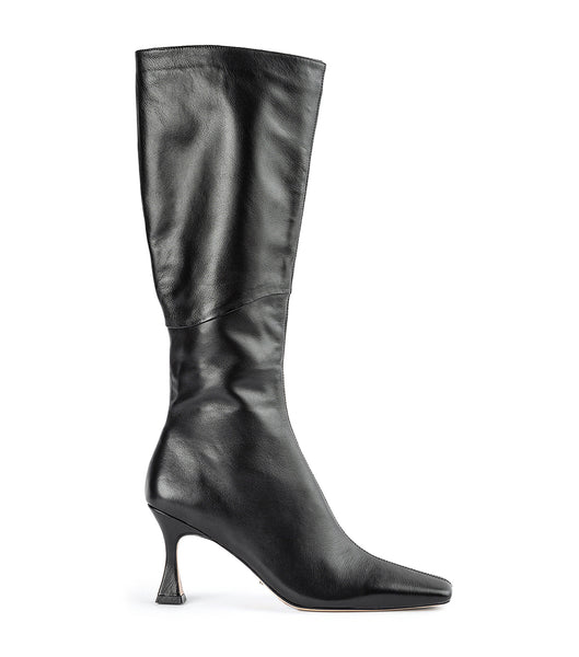 Black Tony Bianco Fantasy Black Venice 8cm Heeled Boots | EZAVG22409