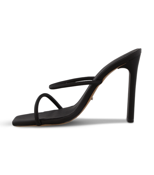 Black Tony Bianco Florence Black Galaxy 11cm Block Heels | BZASO32327