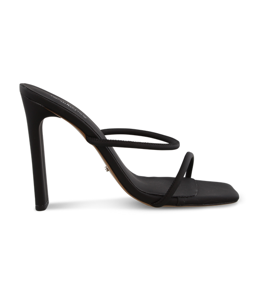 Black Tony Bianco Florence Black Galaxy 11cm Block Heels | BZASO32327