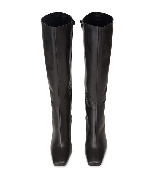 Black Tony Bianco Havana Black Venice 10.5cm Knee High Boots | TZAWZ54269