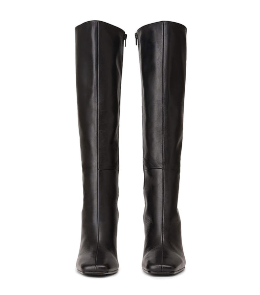 Black Tony Bianco Havana Black Venice 10.5cm Knee High Boots | TZAWZ54269