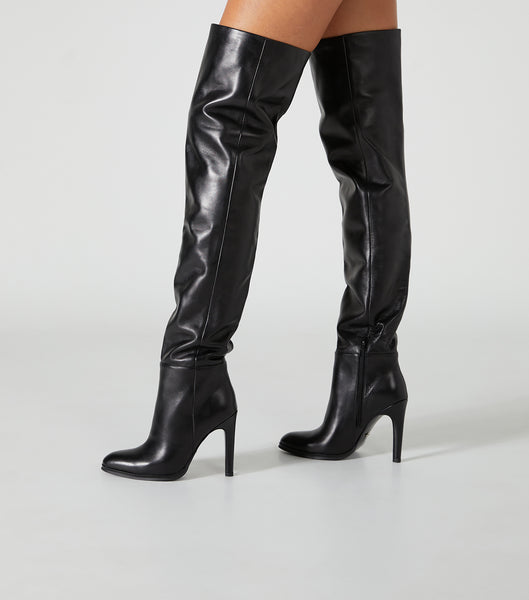 Black Tony Bianco Hero Black Como 10.5cm Heeled Boots | ZAXBR28666