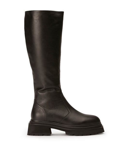 Black Tony Bianco Hitch Black Venice 5.5cm Mid Calf Boots | PZAQX77842