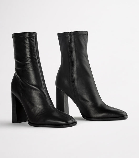 Black Tony Bianco Ines Black Como 10cm Heeled Boots | GZAUC41487