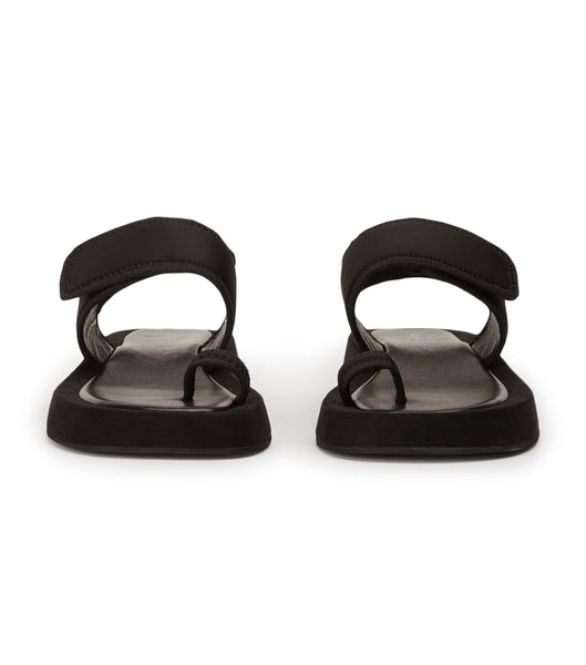 Black Tony Bianco Iso Black Neoprene 3.5cm Sandals | TZAPQ34355