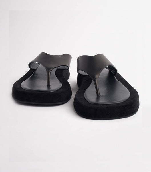 Black Tony Bianco Ives Black Como 3.5cm Sandals | ZADFL18051