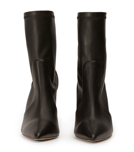 Black Tony Bianco Kartia Black Nappa/Black Venezia 9.5cm Stiletto Boots | QZAWA25421