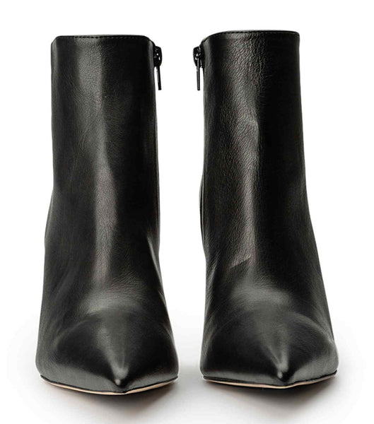 Black Tony Bianco Keanu Black Venice 9.5cm Heeled Boots | SZANY22268