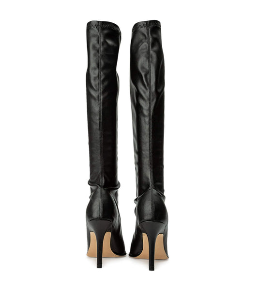 Black Tony Bianco Knight Black Venezia 9.5cm Heeled Boots | LZATR24348