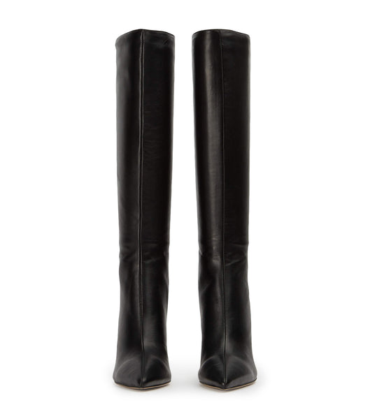 Black Tony Bianco Kortez Black Venice 9.5cm Stiletto Boots | EZAVG82594