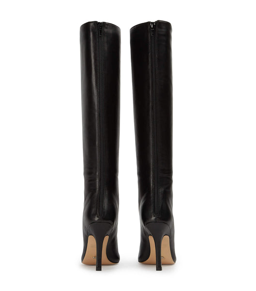 Black Tony Bianco Kortez Black Venice 9.5cm Stiletto Boots | EZAVG82594