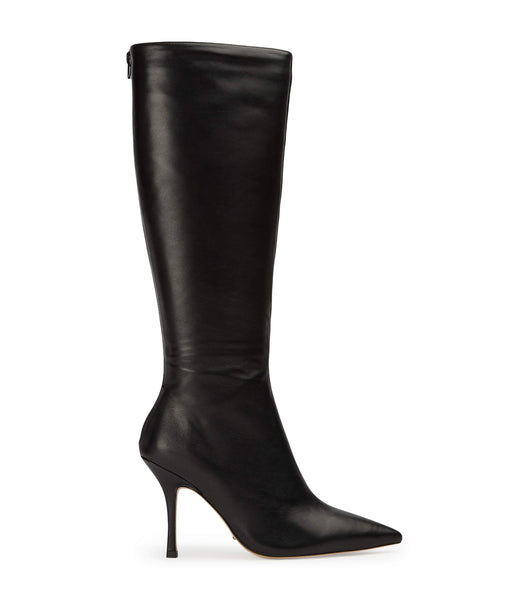 Black Tony Bianco Kortez Black Venice 9.5cm Stiletto Boots | EZAVG82594