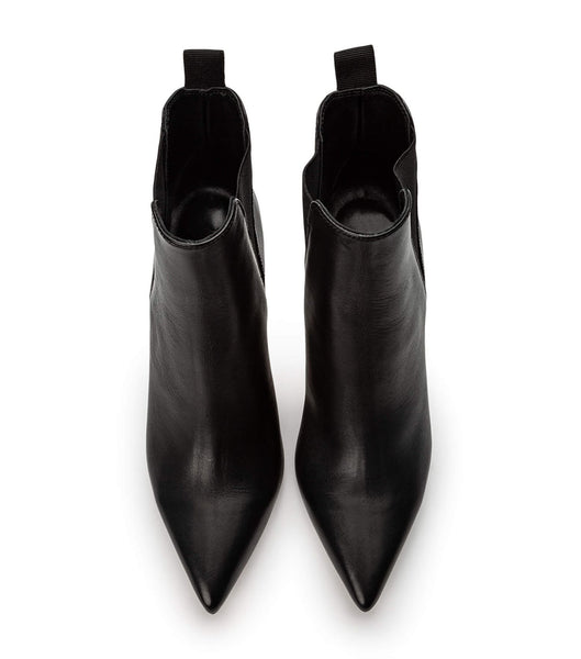 Black Tony Bianco Laken Black Como 10.3cm Stiletto Boots | SZAVO18632