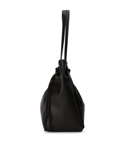 Black Tony Bianco Lucky Black Nappa Handbag Accessories | ZAICD92805