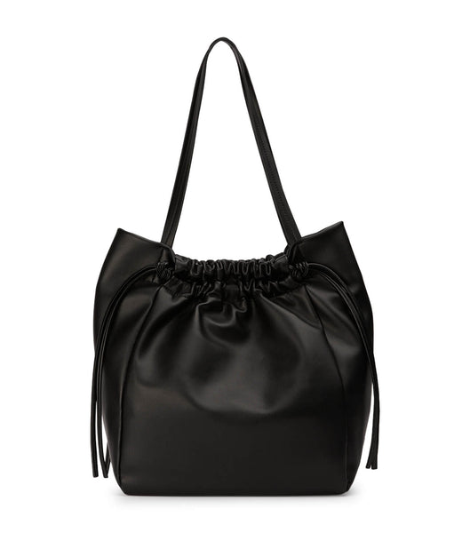 Black Tony Bianco Lucky Black Nappa Handbag Accessories | ZAICD92805