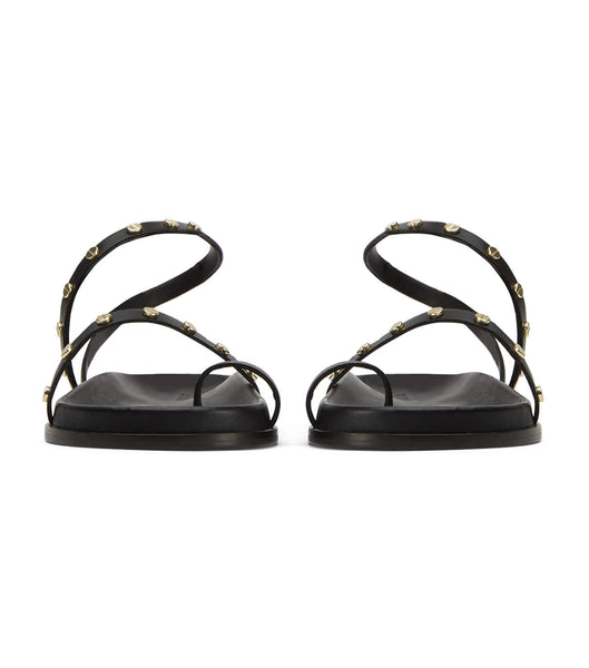 Black Tony Bianco Lyvia Black Sandals | TZAPQ41202