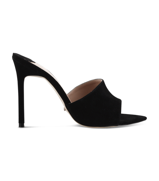 Black Tony Bianco Marley Black Kid Suede 10.5cm Event Heels | FZAHY69284