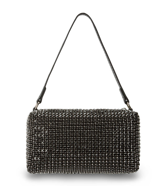 Black Tony Bianco Moma Black Crystal Mini Handbags Accessories | MZAFT16093