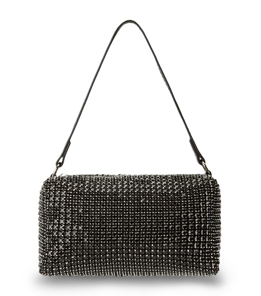 Black Tony Bianco Moma Black Crystal Mini Handbags Accessories | MZAFT16093