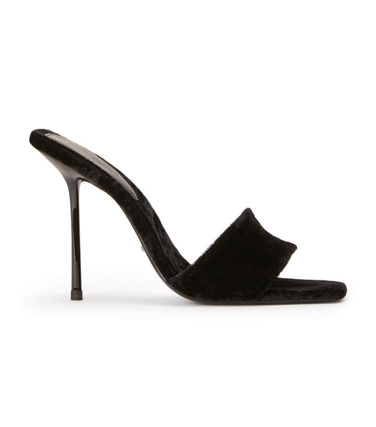 Black Tony Bianco Natalie Black Crush 10.5cm Event Heels | ZAEAH12935