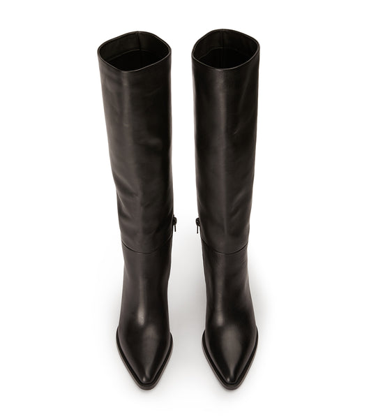 Black Tony Bianco Peppe Black Como 7.5cm Heeled Boots | UZATG27231