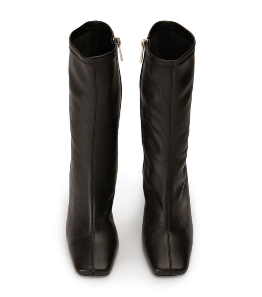 Black Tony Bianco Remie Black Venezia 10.5cm Stiletto Boots | YZAVQ34633