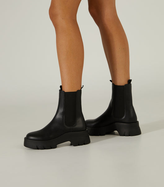 Black Tony Bianco Rocket Black Turin 5.5cm Ankle Boots | ZZAMJ98034