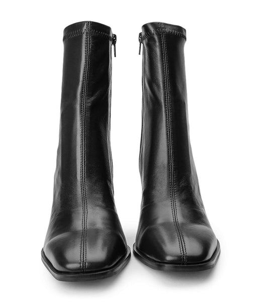 Black Tony Bianco Rover Black Venice 8.5cm Stretch Boots | ZAIIZ46430