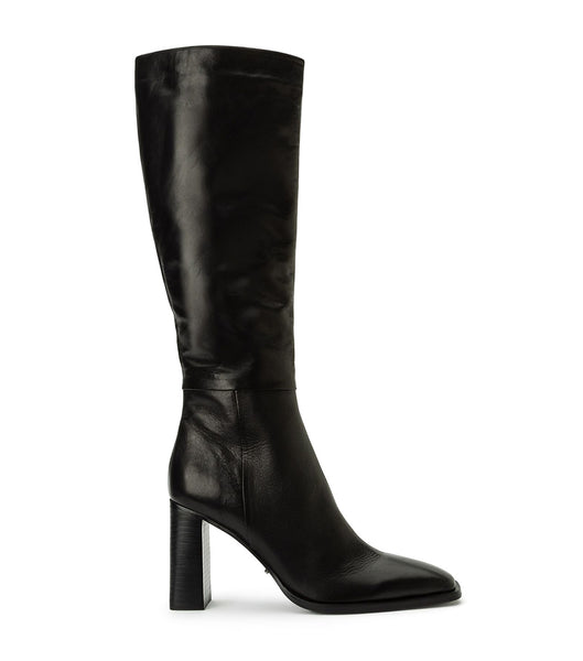 Black Tony Bianco Rylee Black Venice 8.5cm Heeled Boots | ZAJBT96816