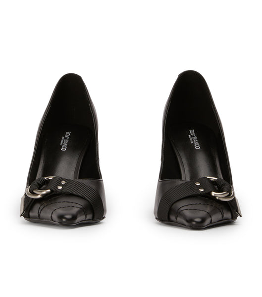 Black Tony Bianco Saje Black Como 8cm Event Heels | ZAJVR15509